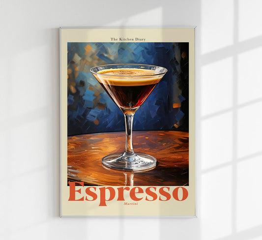 The Kitchen Diary: Espresso Martini Poster