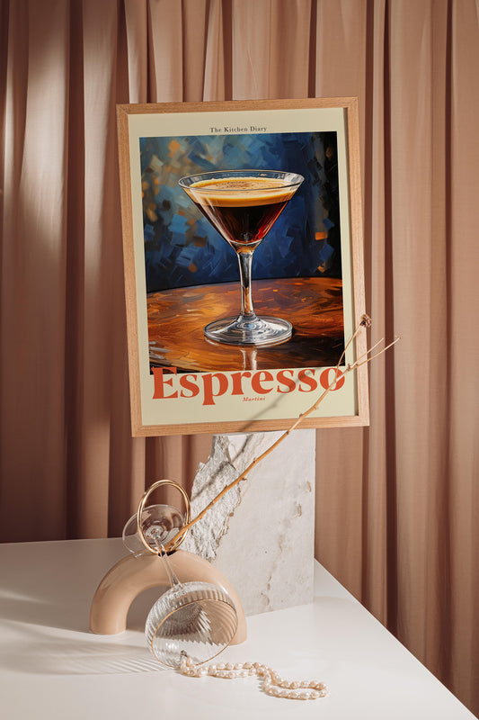 The Kitchen Diary: Espresso Martini Poster