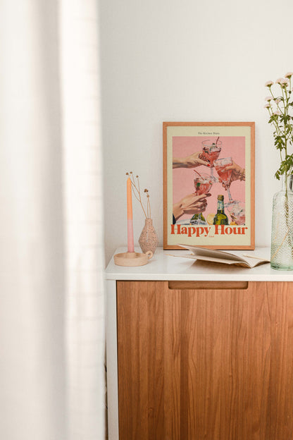 The Kitchen Diary: Happy Hour Club Poster
