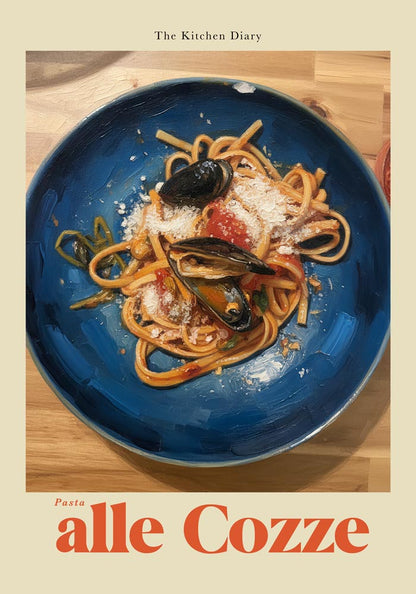 The Kitchen Diary: Pasta alla Cozze Poster