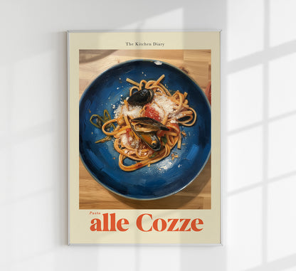 The Kitchen Diary: Pasta alla Cozze Poster