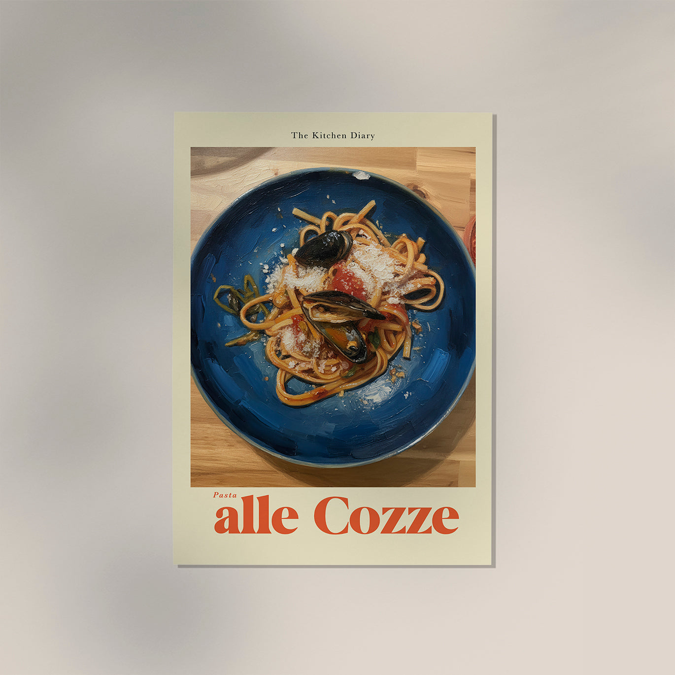 The Kitchen Diary: Pasta alla Cozze Poster