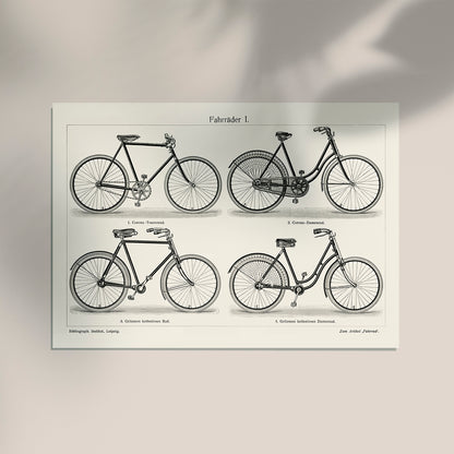 Bike Chart Print