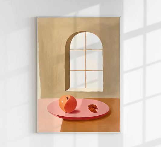 Summer Snack Tropical Art Poster