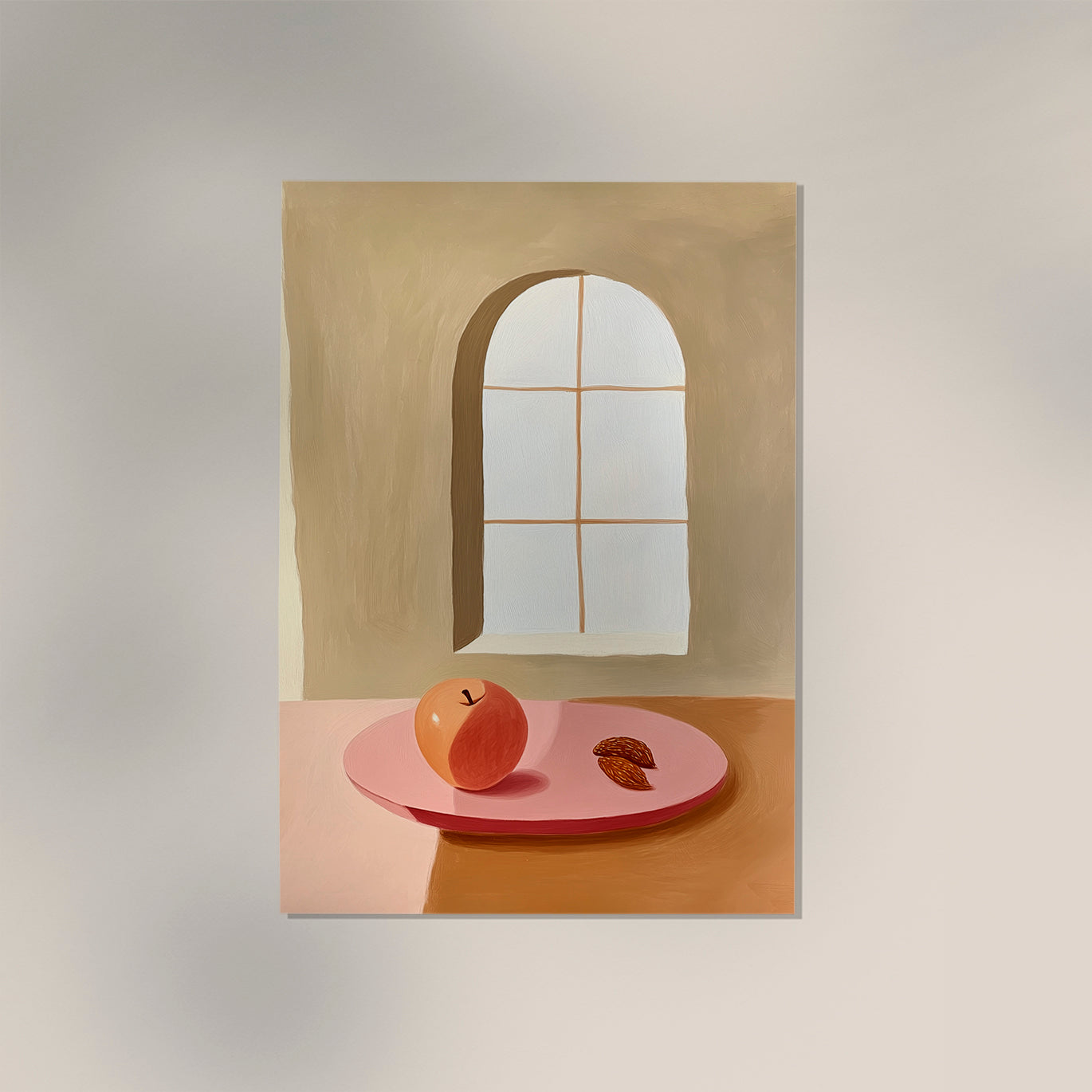 Summer Snack Tropical Art Poster