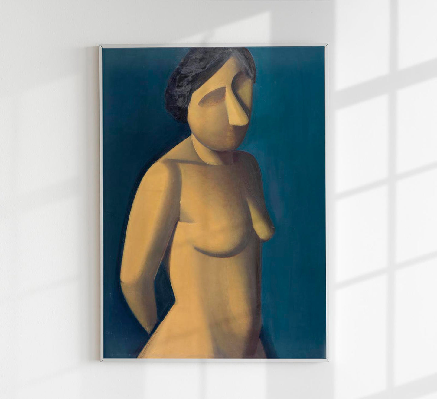 Female model by Vilhelm Lundstroem Poster