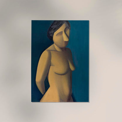 Female model by Vilhelm Lundstroem Poster