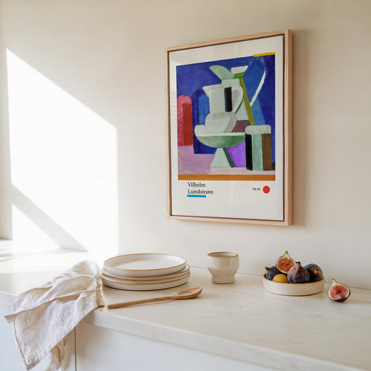 Still Life nr 1 by Vilhelm Lundstroem Exhibition Poster