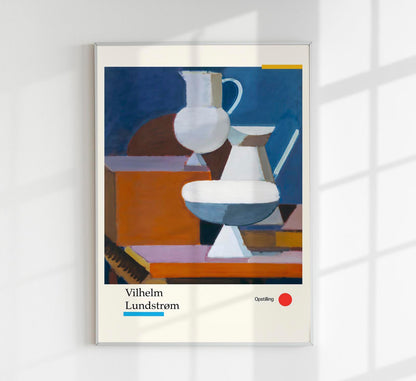 Opstilling nr 1 by Vilhelm Lundstroem Exhibition Poster