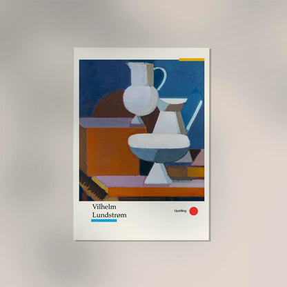 Opstilling nr 1 by Vilhelm Lundstroem Exhibition Poster