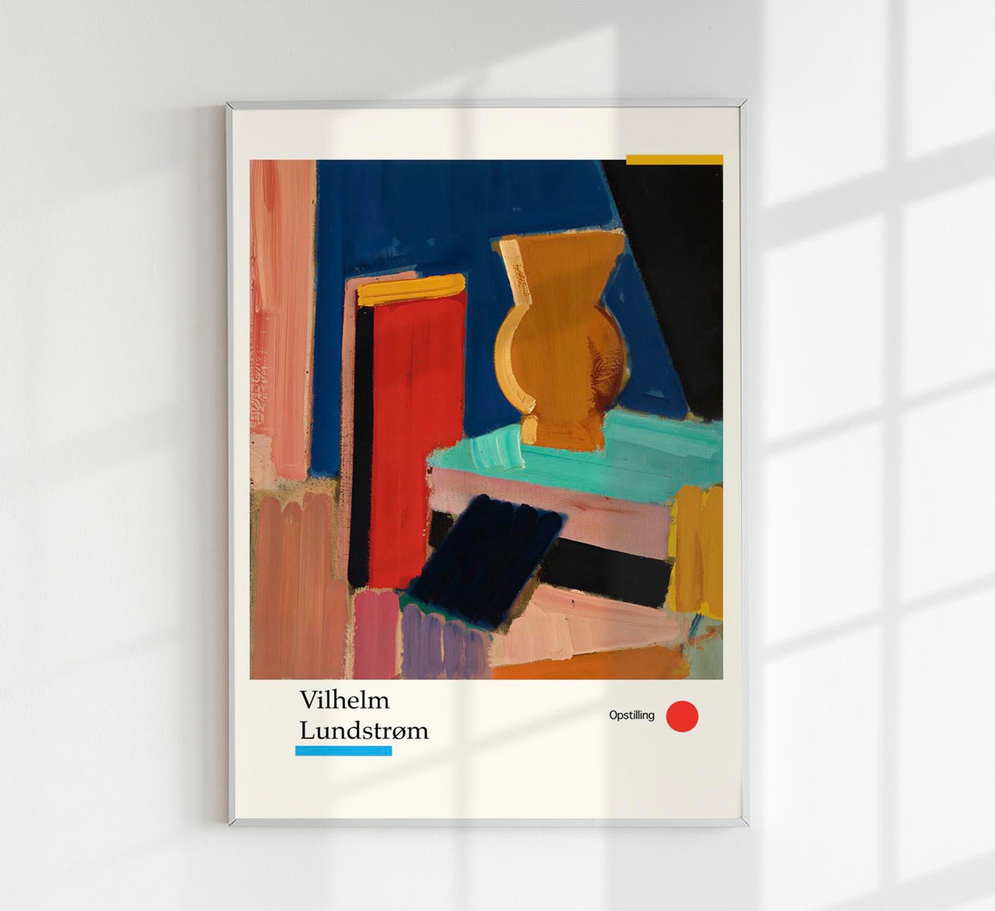 Opstilling nr 2 by Vilhelm Lundstroem Exhibition Poster