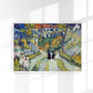 Starway at Auvers by Van Gogh Poster