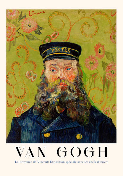 The Postman Art Poster by Van Gogh