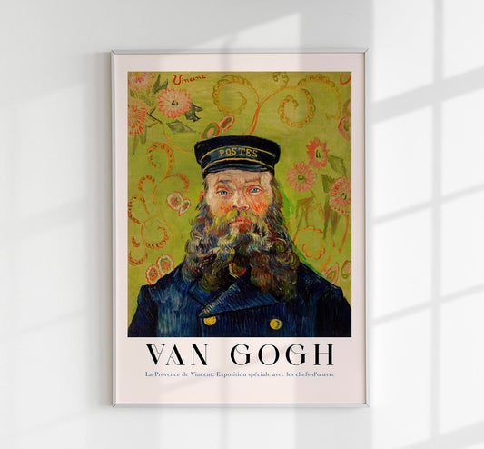 The Postman Art Poster by Van Gogh