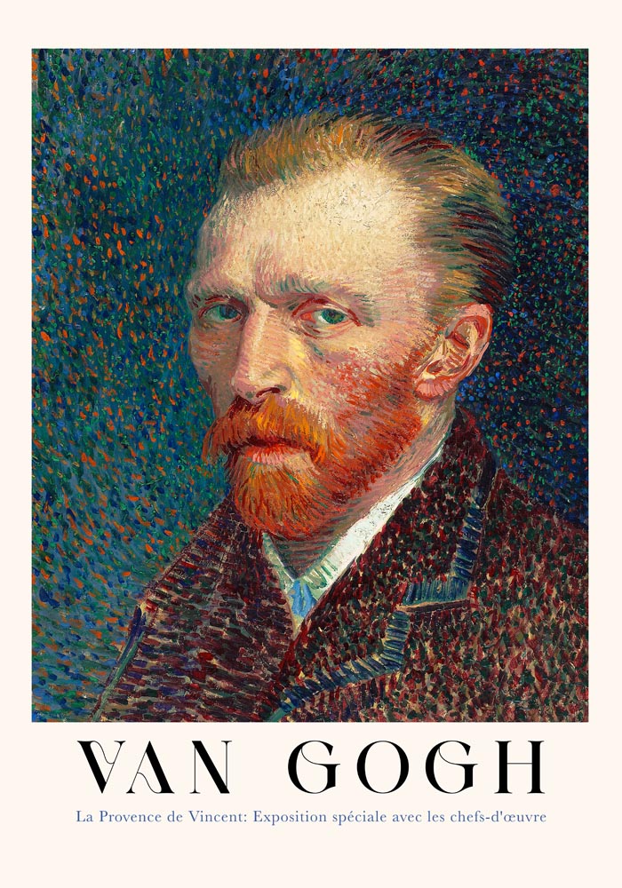 Self-Portrait Art Poster by Van Gogh