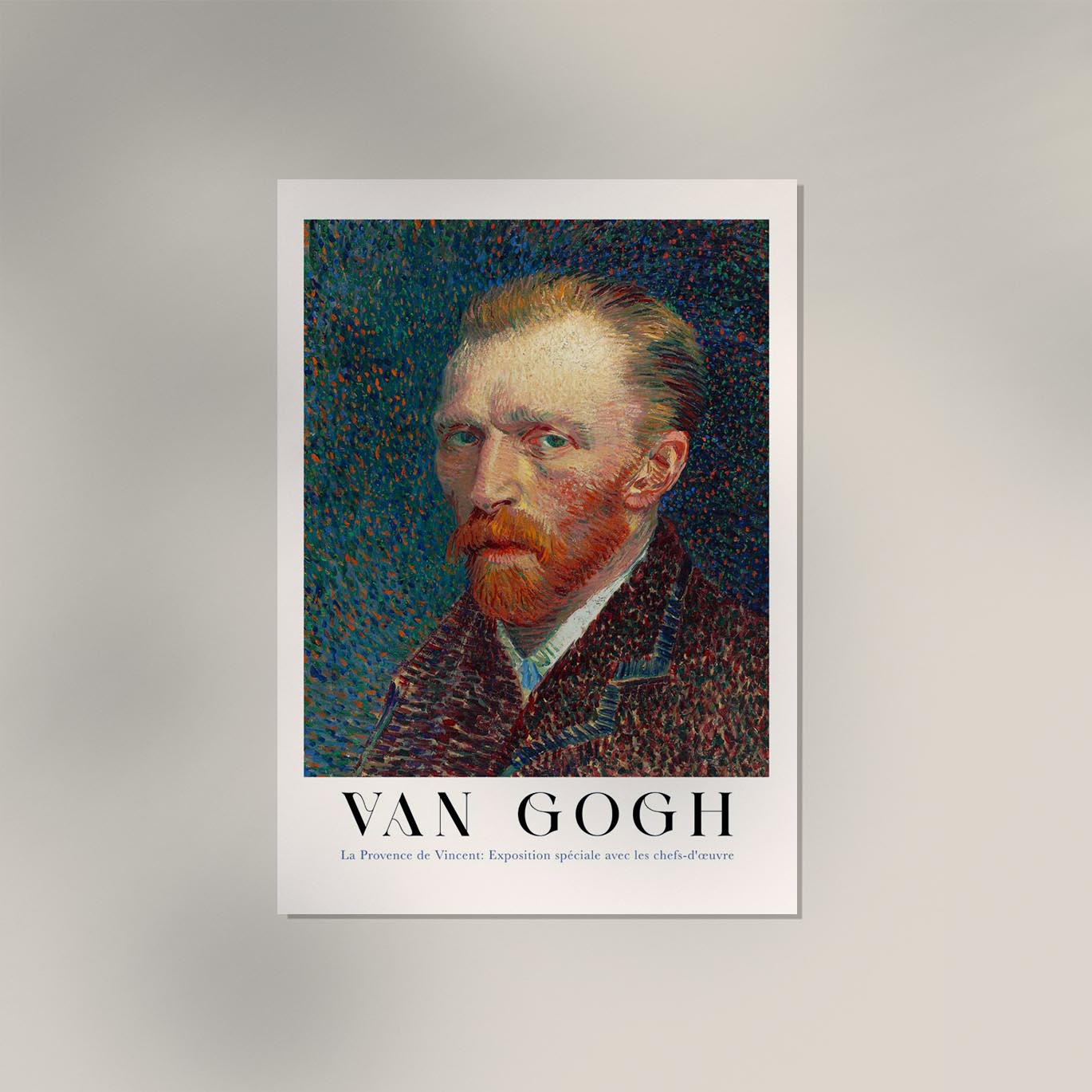 Self-Portrait Art Poster by Van Gogh