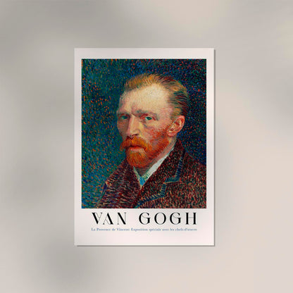 Self-Portrait Art Poster by Van Gogh