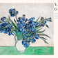 Irises Vases Art Poster by Van Gogh