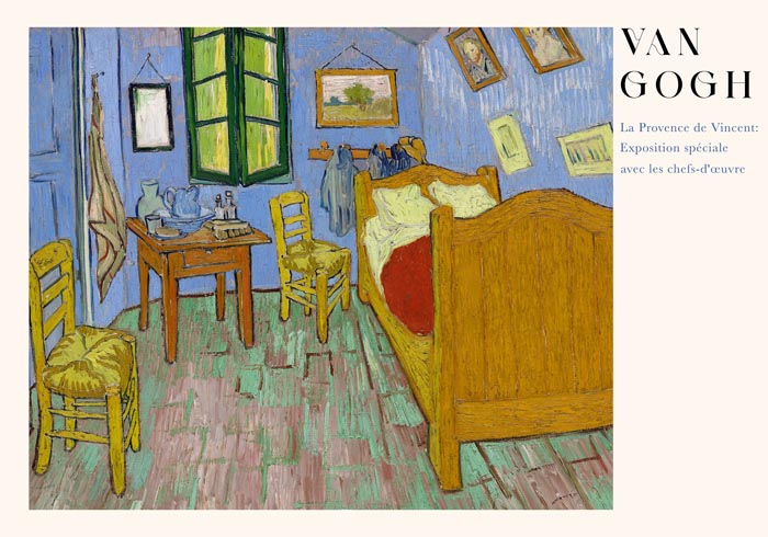 The Bedroom Art Poster by Van Gogh