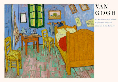 The Bedroom Art Poster by Van Gogh