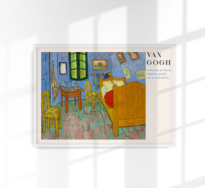 The Bedroom Art Poster by Van Gogh