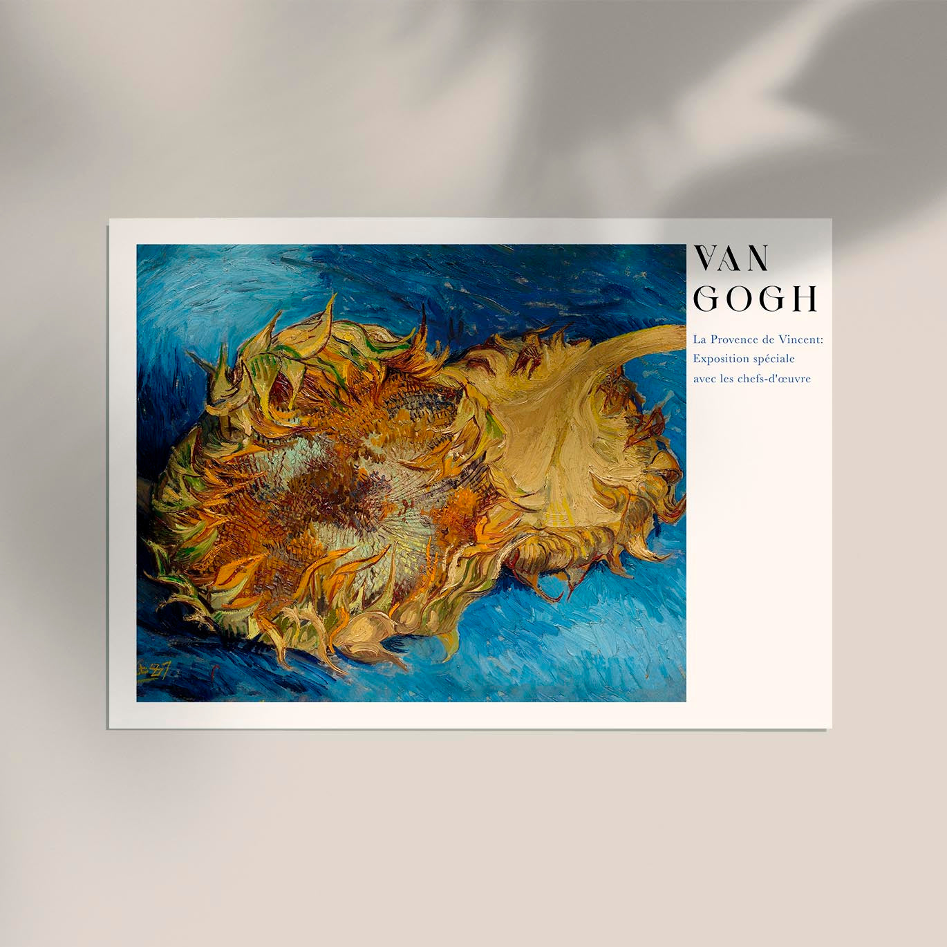 Sunflowers Art Poster by Van Gogh