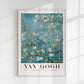 Almond Blossom Art Poster by Van Gogh vertical