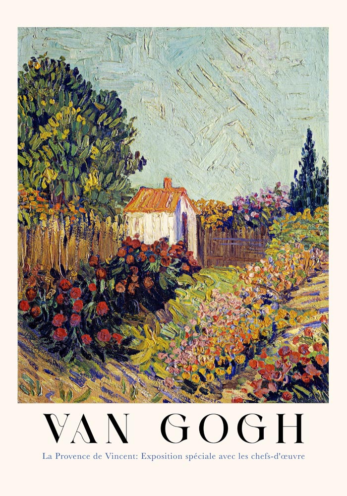 Landscape Exhibition Art Poster by Van Gogh