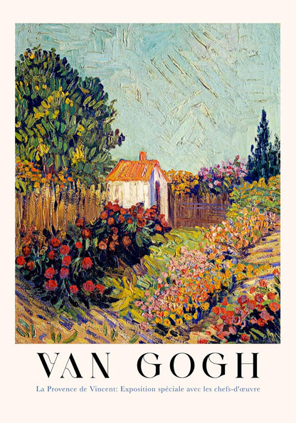 Landscape Exhibition Art Poster by Van Gogh