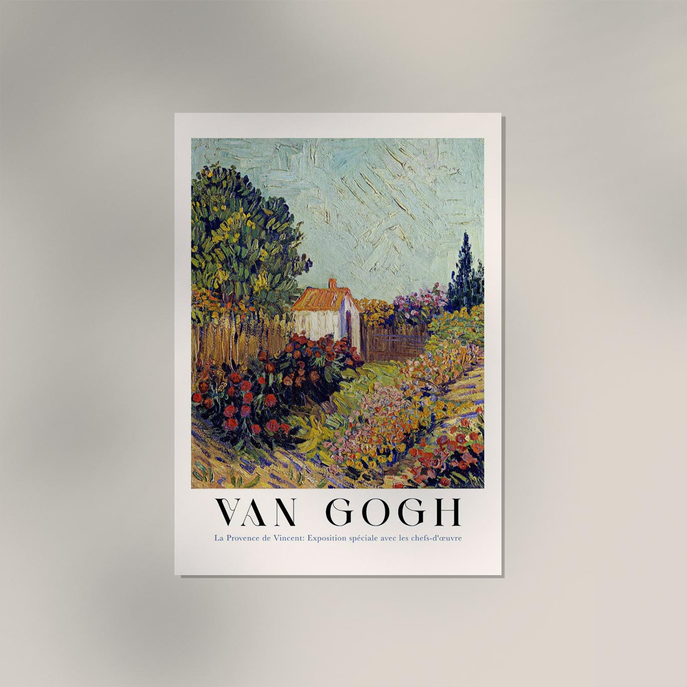 Landscape Exhibition Art Poster by Van Gogh