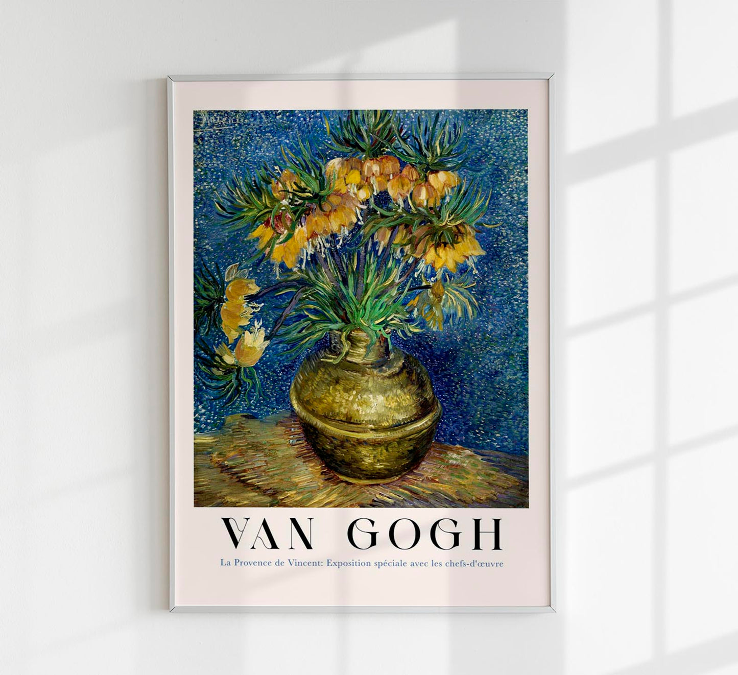 Imperial Fritillaries in a Copper Vase Art Poster by Van Gogh