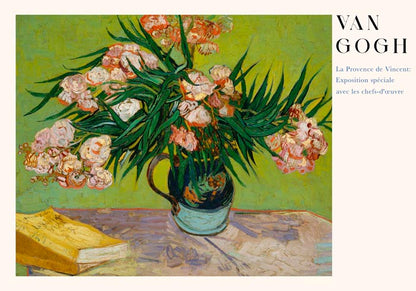 Oleanders Exhibition Art Poster by Van Gogh