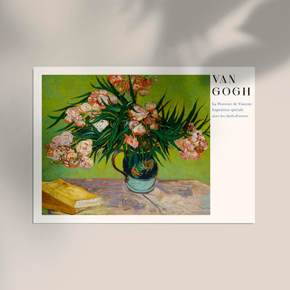 Oleanders Exhibition Art Poster by Van Gogh