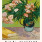 Vertical Oleanders Exhibition Art Poster by Van Gogh