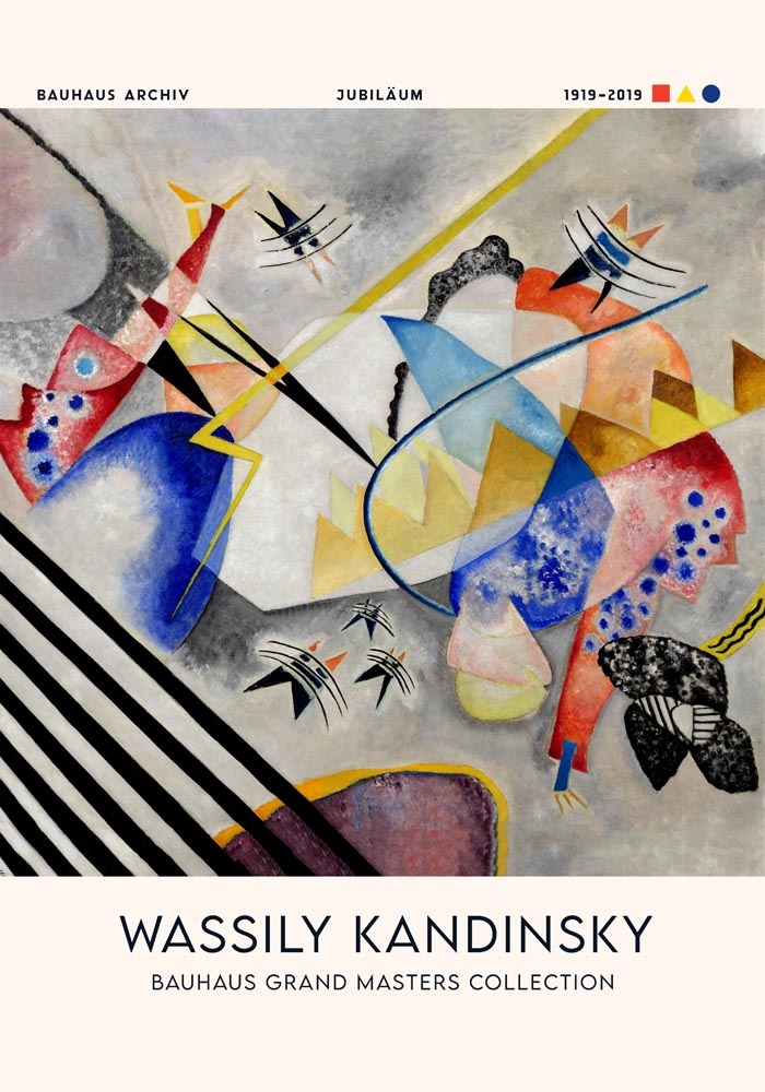 White Center by Wassily Kandinsky Exhibition Poster