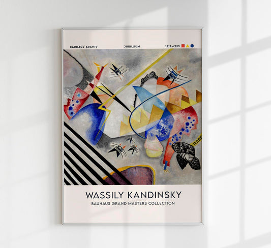 White Center by Wassily Kandinsky Exhibition Poster