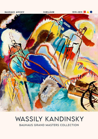 Improvisation No.30 by Wassily Kandinsky Exhibition Poster