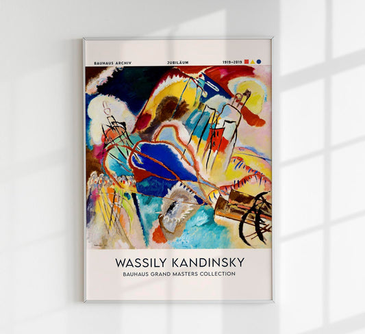 Improvisation No.30 by Wassily Kandinsky Exhibition Poster