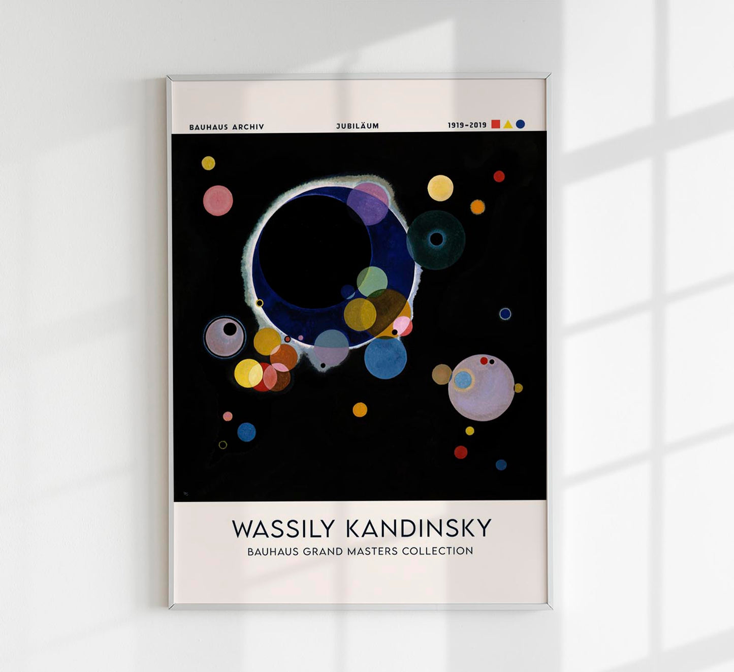 Several Circles 1926 Wassily Kandinsky Exhibition Poster