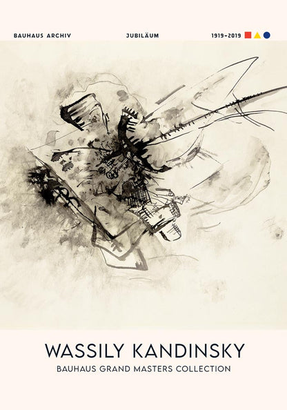 Untitled 1916 by Wassily Kandinsky Exhibition Poster