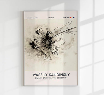 Untitled 1916 by Wassily Kandinsky Exhibition Poster