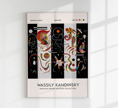 Striped by Wassily Kandinsky Exhibition Poster