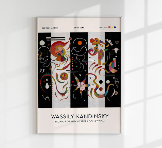 Striped by Wassily Kandinsky Exhibition Poster