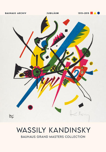 Small Worlds Nr 1 by Wassily Kandinsky Exhibition Poster