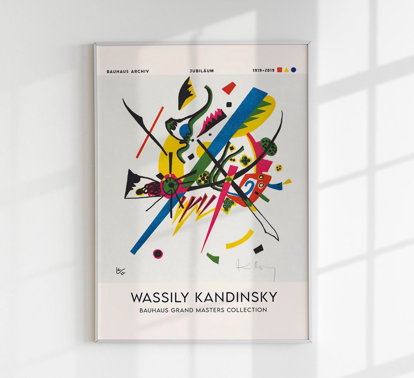 Small Worlds Nr 1 by Wassily Kandinsky Exhibition Poster