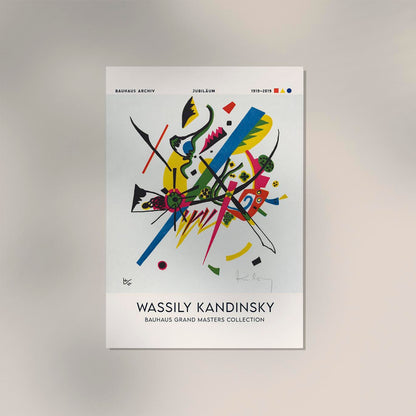 Small Worlds Nr 1 by Wassily Kandinsky Exhibition Poster