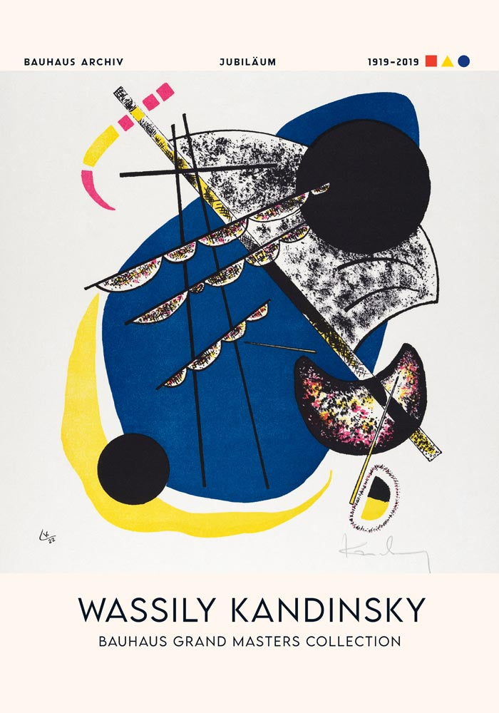 Small Worlds Nr 2 by Wassily Kandinsky Exhibition Poster