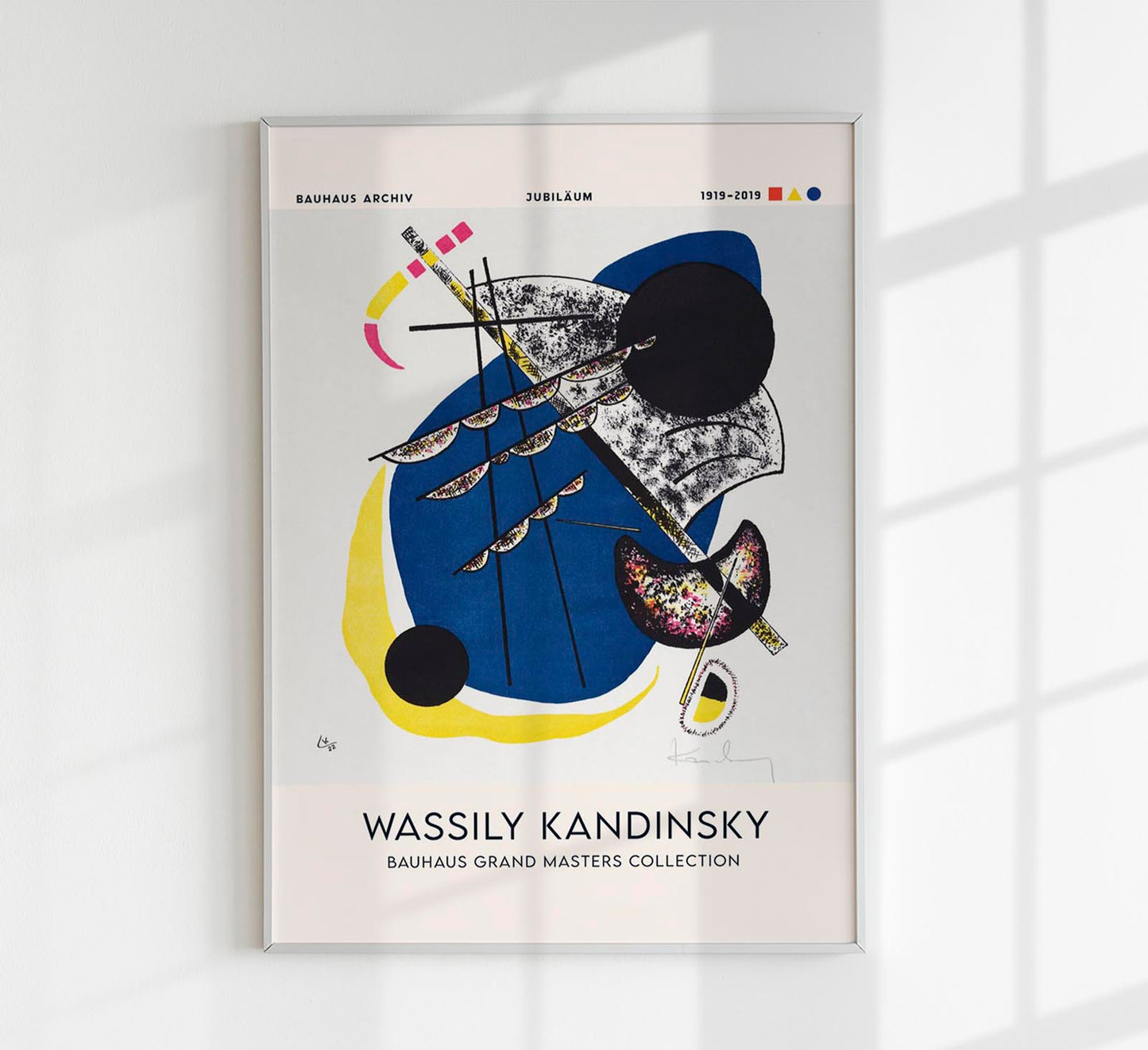 Small Worlds Nr 2 by Wassily Kandinsky Exhibition Poster