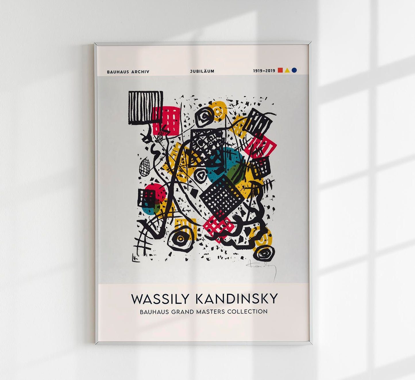 Small Worlds Nr 5 by Wassily Kandinsky Exhibition Poster