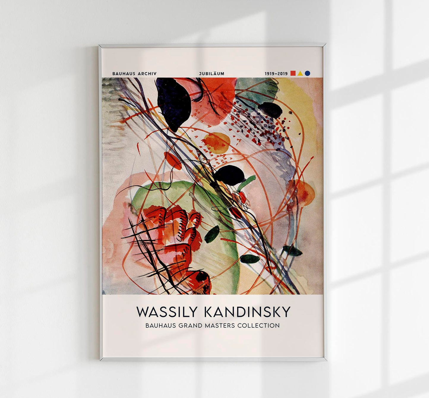 Aquarell Print by Wassily Kandinsky Exhibition Poster